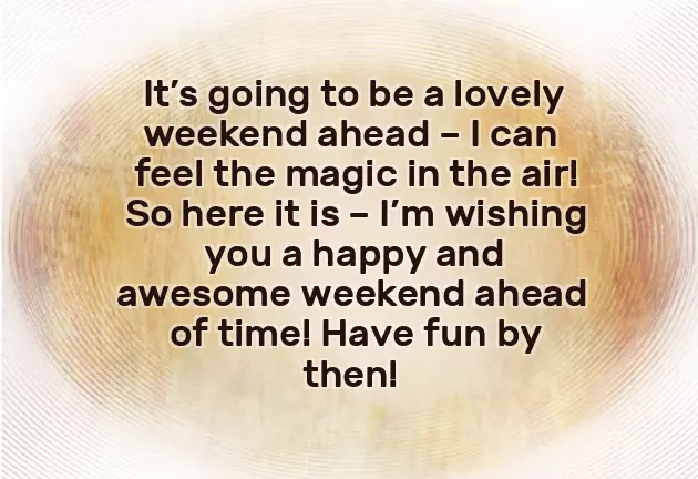 Best Wishes For Saturday