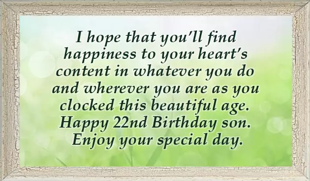 Happy 22Nd Birthday Quotes Happy 22Nd Birthday Quotes