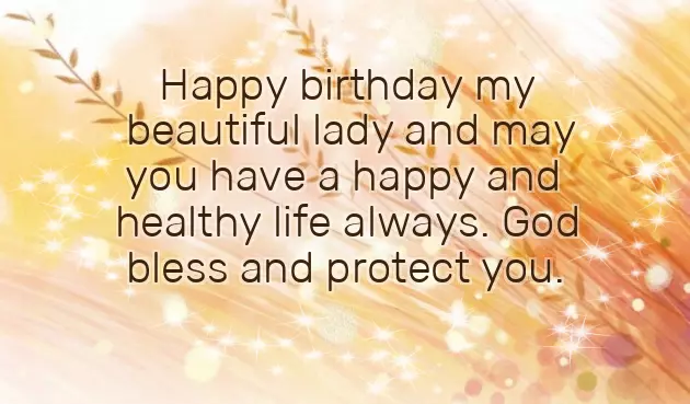 Happy Birthday To Amazing Lady