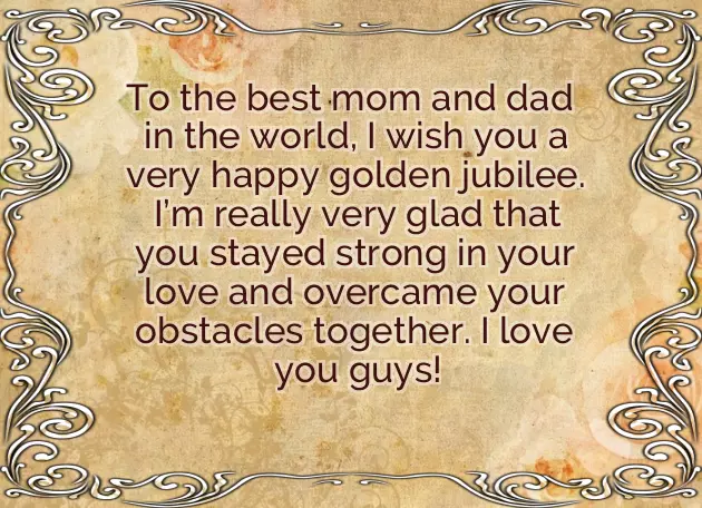 Happy Golden Anniversary Mom And Dad Happy Golden Anniversary Mom And Dad
