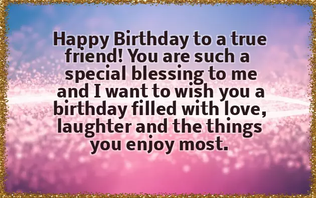 Birthday Wishes To My Friend