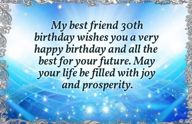 Happy Birthday 30 Years