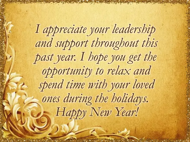 Wishing You Happy New Year