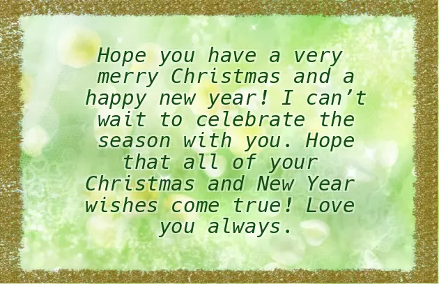 New Year Greetings From Our Family To Yours