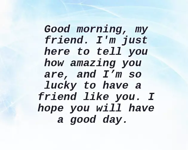 Morning Good Morning Morning Good Morning