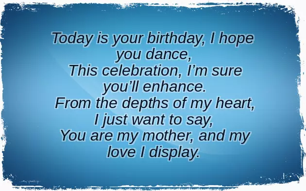 Nice Poems For Your Mom