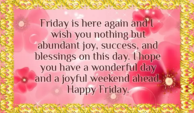 Good Morning Have A Blessed Friday Good Morning Have A Blessed Friday