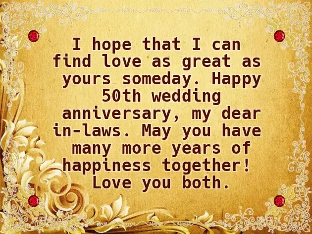 Parents In Laws Anniversary Wishes Parents In Laws Anniversary Wishes