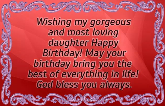 Wishes For Birthday Of Daughter Wishes For Birthday Of Daughter
