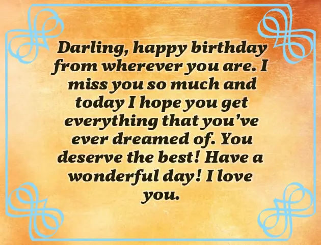 Happy Birthday Wishes For Wife To Be