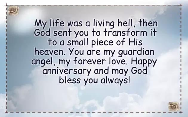 Happy Wedding Anniversary Bible Verse