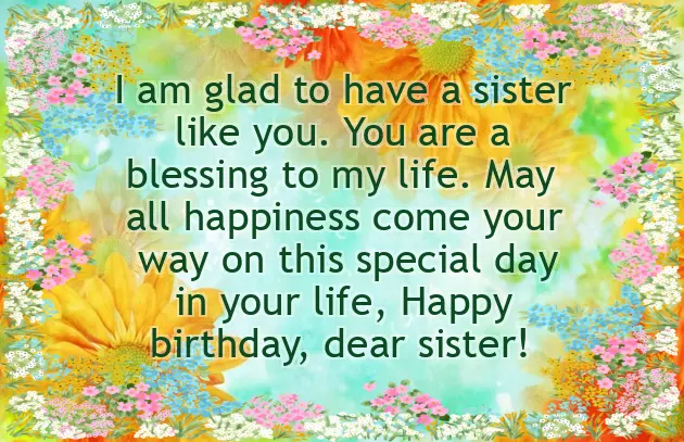 Birthday Message For Little Sister Birthday Message For Little Sister