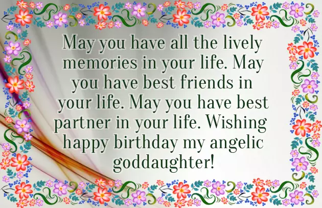 Birthday Greetings For Goddaughter Birthday Greetings For Goddaughter
