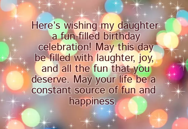 Happy Birthday To My Cute Daughter Happy Birthday To My Cute Daughter