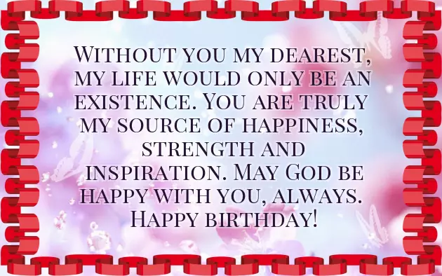 Birthday Wishes For My Wife To Be