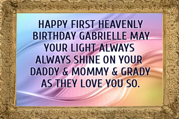 Happy Birthday Gabrielle