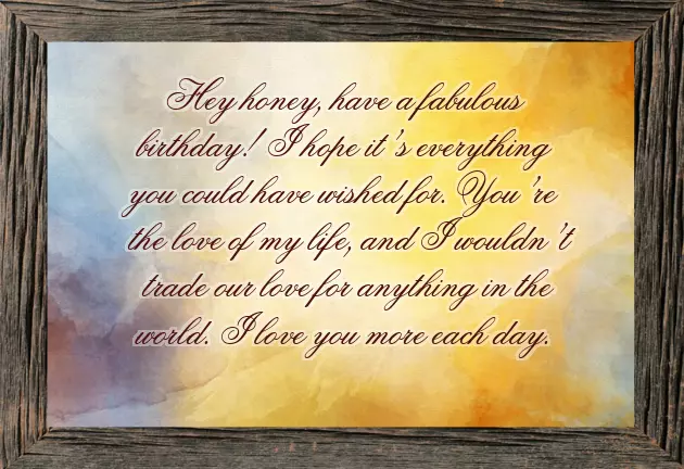 Happy Birthday Love Letter To Her