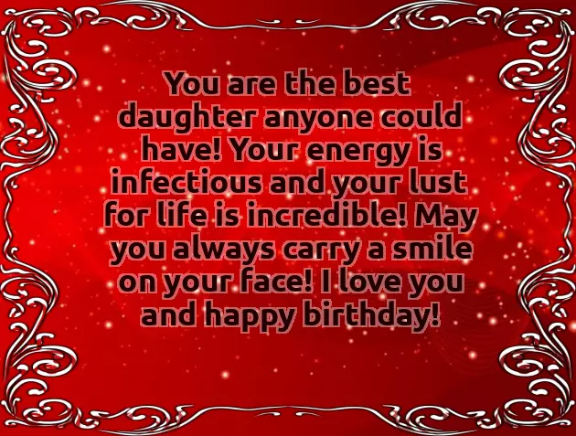 Quotes Happy Birthday To My Daughter