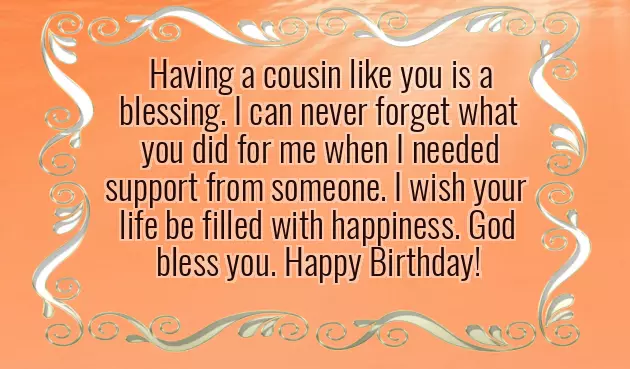 Happy Birthday Beautiful Cousin