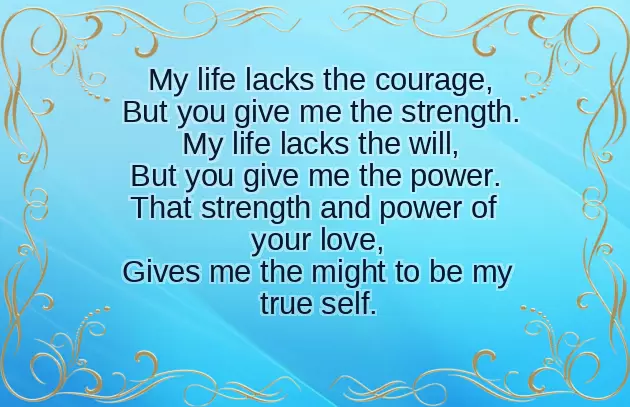 Poems About Caring For Someone Special