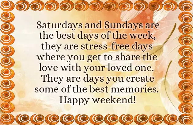 Happy Weekend Good Morning Happy Weekend Good Morning