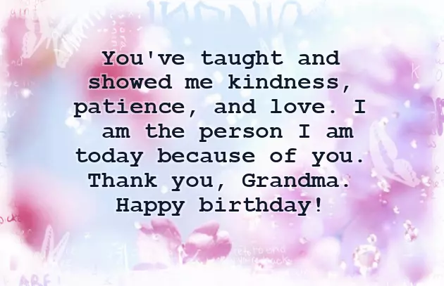 Granny Birthday Wishes