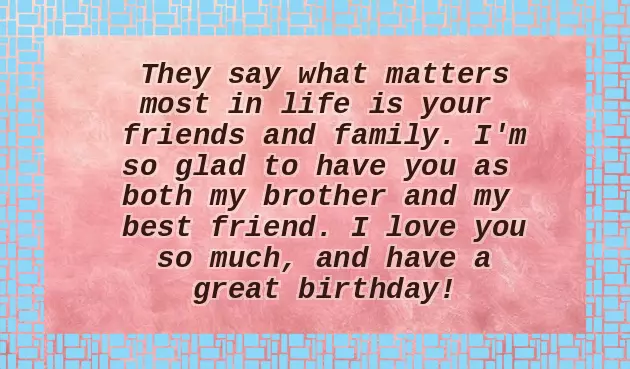 Birthday Wishes For Brother And Sister