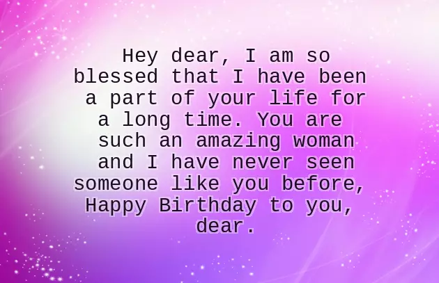 Birthday Wishes For A Wonderful Lady