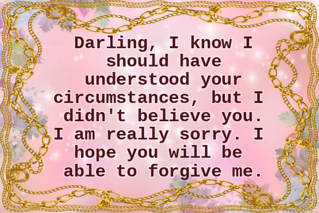 Sorry Birthday Wishes For Boyfriend