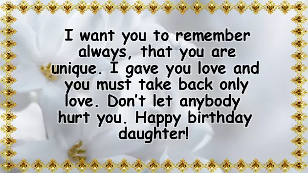 Birthday Wishes Dad To Daughter