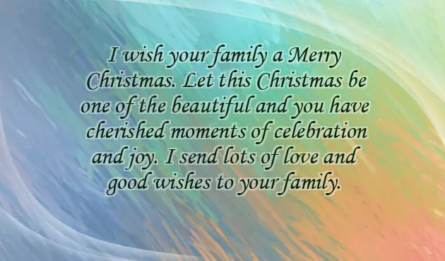 Wish All The Best To You And Your Family Wish All The Best To You And Your Family