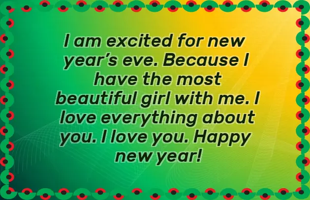 New Year Greetings To Girlfriend New Year Greetings To Girlfriend