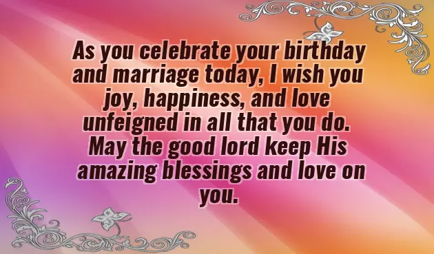 Wedding Anniversary And Birthday Same Day Wishes To Wife