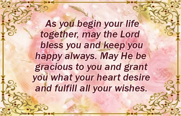 Christian Wedding Wishes Christian Wedding Wishes