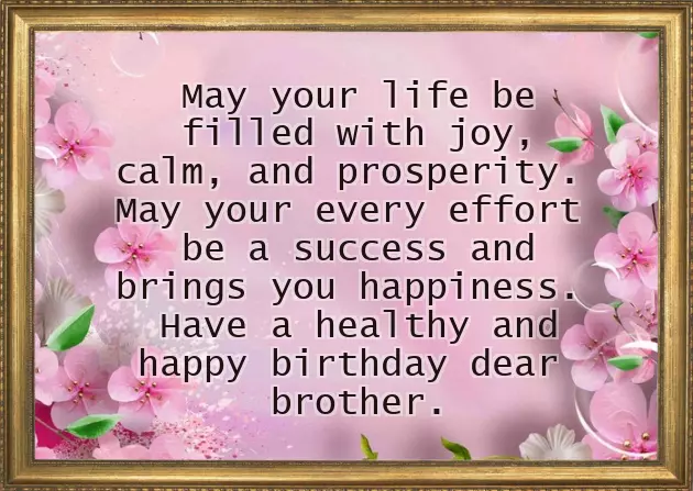 Birthday Wishes To My Kid Brother