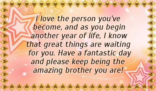 Junior Brother Birthday Wishes