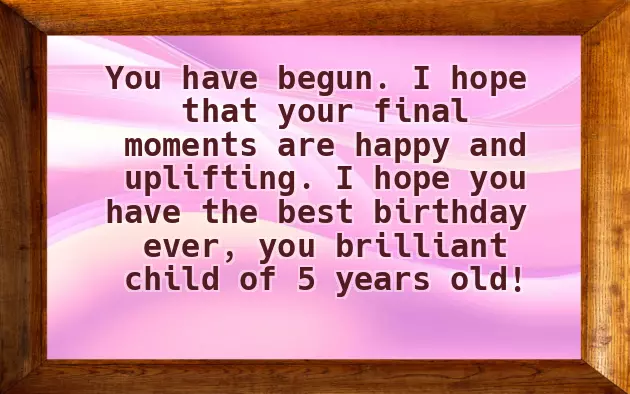 Birthday Wishes To 5 Years Boy Birthday Wishes To 5 Years Boy