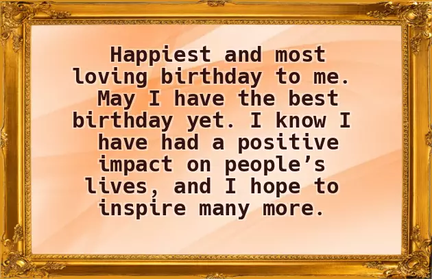 Birthday To Me Birthday To Me