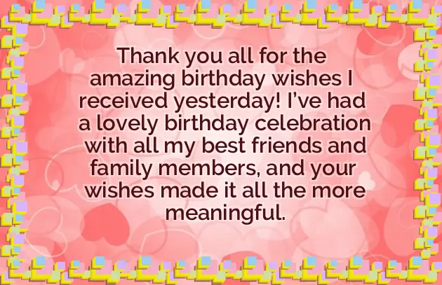 Thank You Message For Best Friend For Birthday Wishes Thank You Message For Best Friend For Birthday Wishes