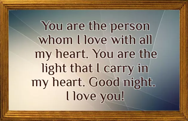 Good Night My Good Night My