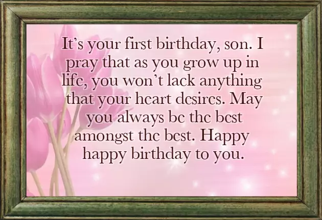 Birthday Quotes For 1 Year Boy Birthday Quotes For 1 Year Boy