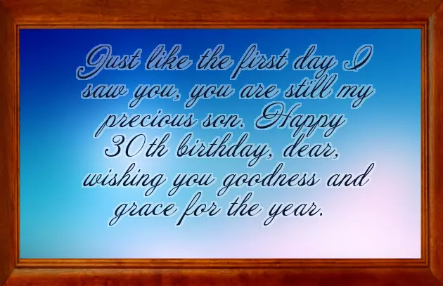30Th Birthday Quotes For Son 30Th Birthday Quotes For Son