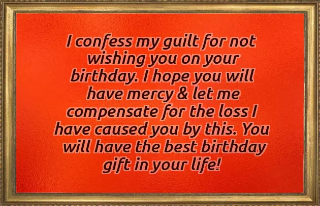Belated Birthday Wishes Belated Birthday Wishes
