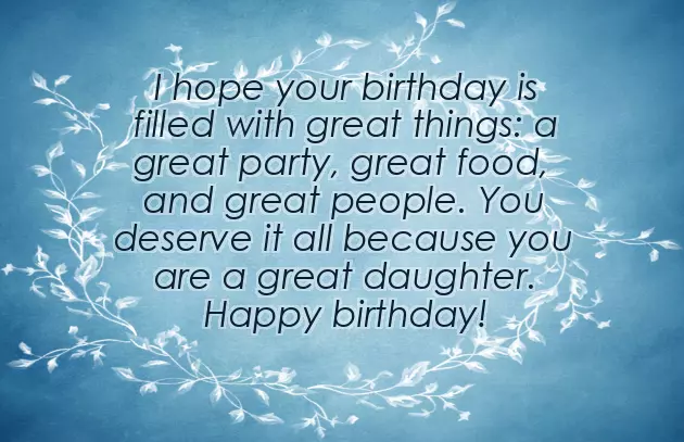 Happy Birthday Daughter Wishes