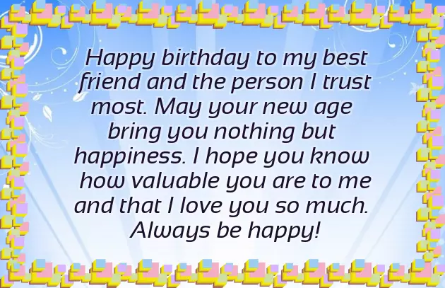 Congratulations For A Birthday