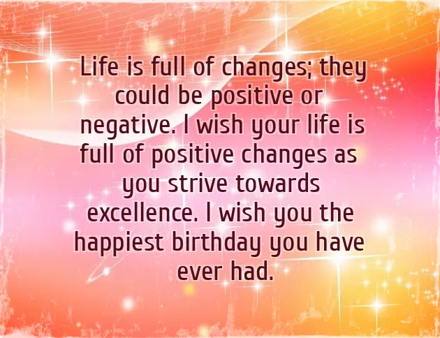 Words Of Encouragement On Your Birthday