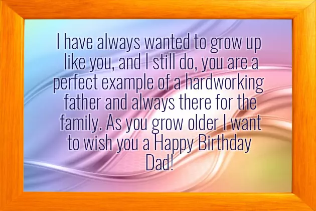 Happy Birthday Wishes Quotes For Father