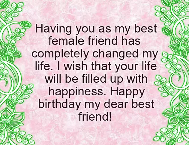 Best Birthday Wishes For Best Friend Girl Best Birthday Wishes For Best Friend Girl