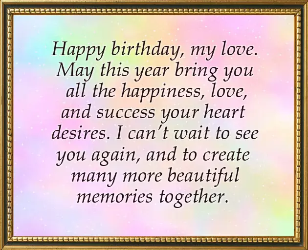 Happy Birthday Letter To Your Girlfriend Happy Birthday Letter To Your Girlfriend