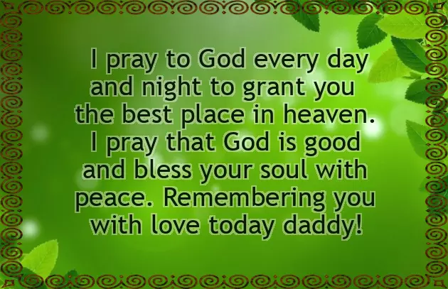 Fathers Day Message To My Father In Heaven Fathers Day Message To My Father In Heaven